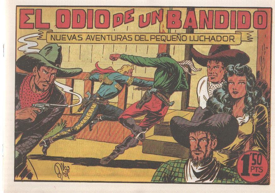 Facsimil: El Pequeño Luchador numero 034: El odio de un bandido