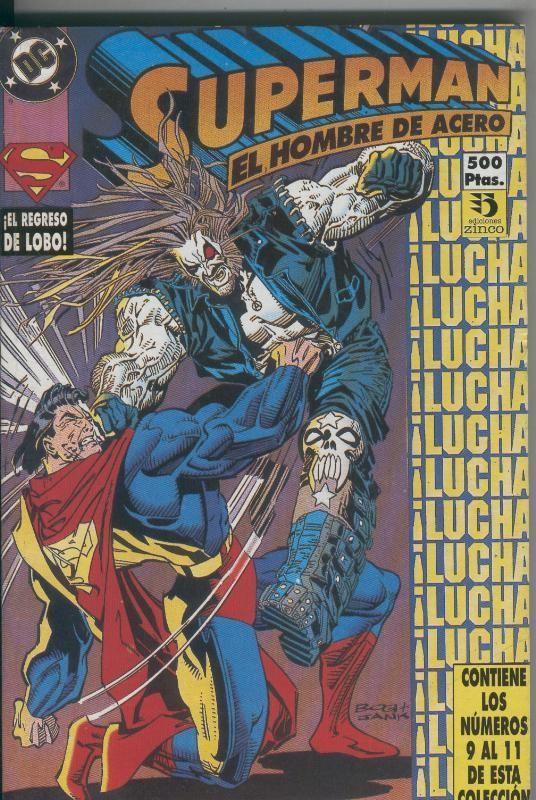 Superman el hombre de acero retapado 09 al 11