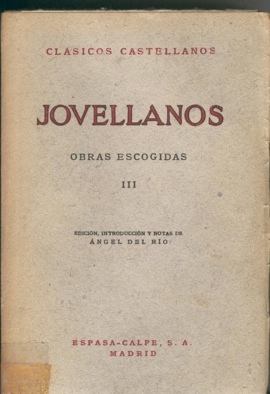 Obras escogidas tomo III