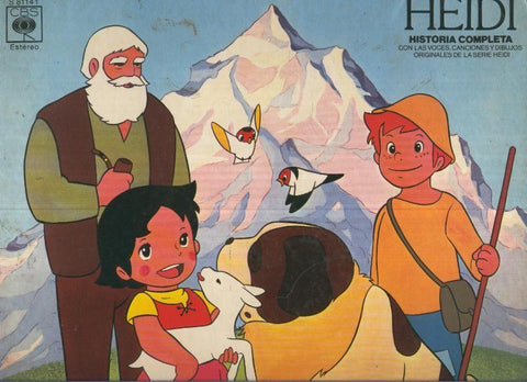 Disco Vinilo LP: HEIDI, Historias completa.