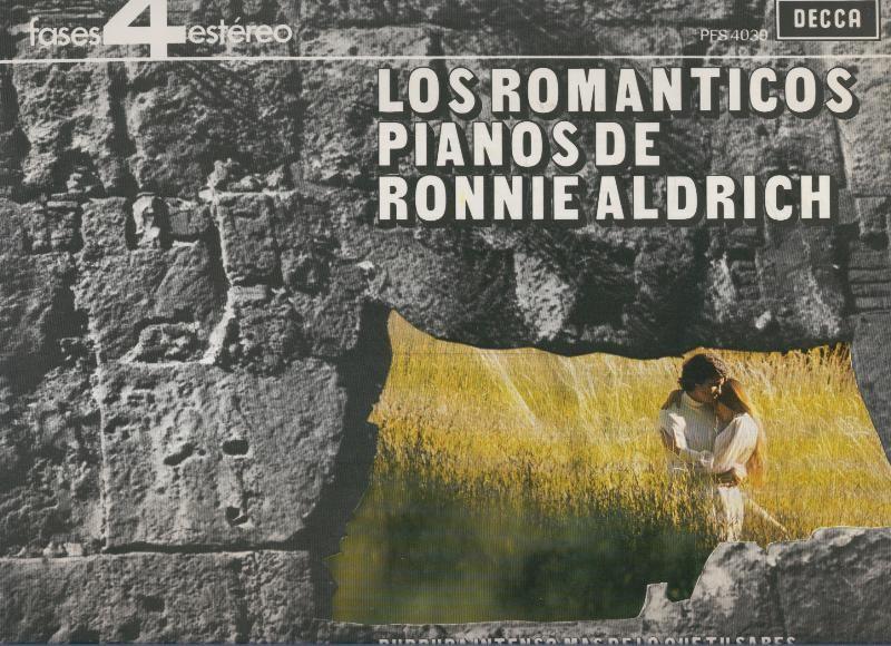 Disco Vinilo LP: LOS ROMANTICOS PIANOS DE RONNIE ALDRICH