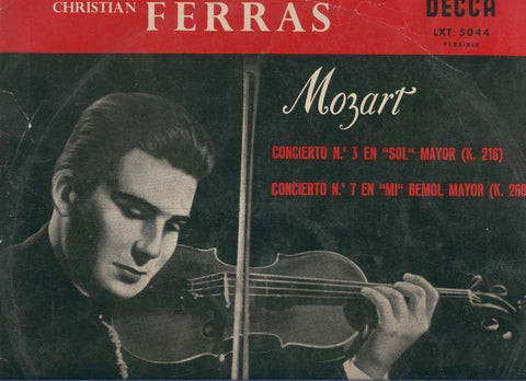 Disco Vinilo LP: CHRISTIAN FERRAS - Conciertos de Mozart