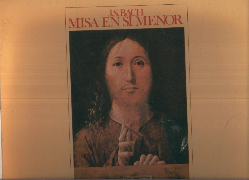 Disco Vinilo LP: JS BACH - MISA EN SI MENOR - Karl Munchinger