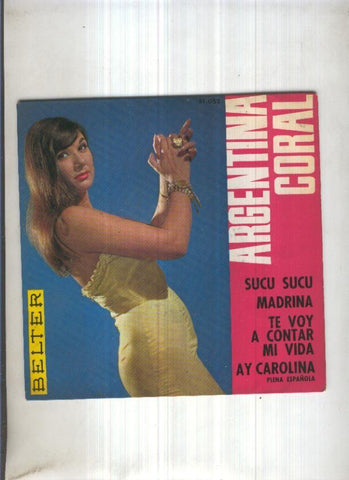 Disco Vinilo 45rpm: ARGENTINA CORAL - Sucu Sucu