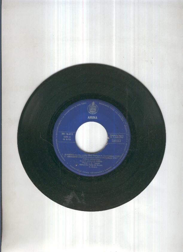 Disco Vinilo Single 45rpm: AMINA - Es Publico
