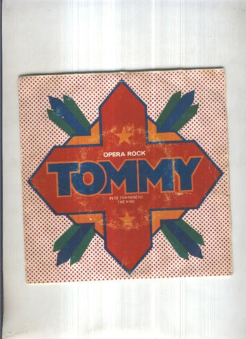 Funda Vinilo Single: TOMMY - Opera Rock (Solo Funda)