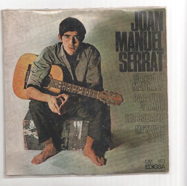 Vinilo-Single: JOAN MANUEL SERRAT - Canco de Matinada