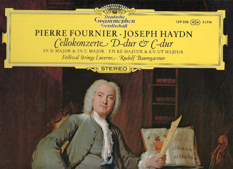 Disco/Vinilo-LP: Deustche Grammophon: PIERRE FOURNIER / JOSEPH HAYDN : Cellokoncerte D-dur y C-dur