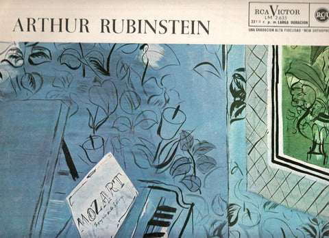 Disco/Vinilo-LP: ARTHUR RUBINSTEIN - Mozart /concierto en Re N.20 , Haydn/ Andante varioacione en Fa