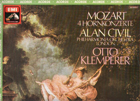 Disco/Vinilo-LP: MOZART: Los 4 Conciertos para Trompa - OTTO KLEMPERER