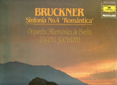 Disco/Vinilo-LP: BRUCKNER - Sinfonia No.4 Romantica / Eugen Jochum (Deutsche Gramophon)