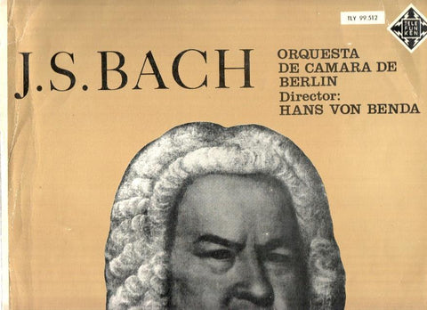 Disco/Vinilo-LP: BACH - Suite Numero 1 en Do Mayor / Suite Numero 3 en Re Mayor (Telefunken)