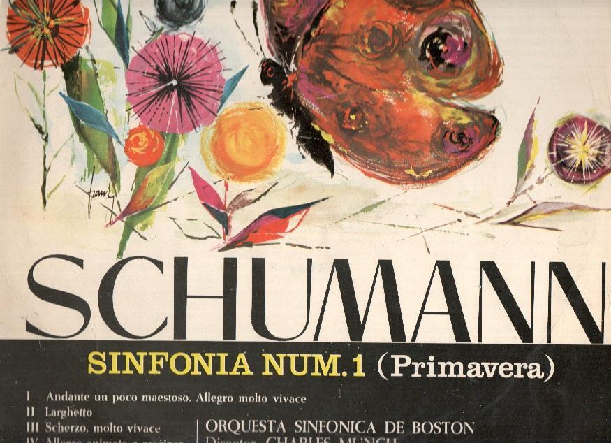 Disco/Vinilo-LP: SCHUMANN - Sinfonia Numero 1, Primavera (RCA)