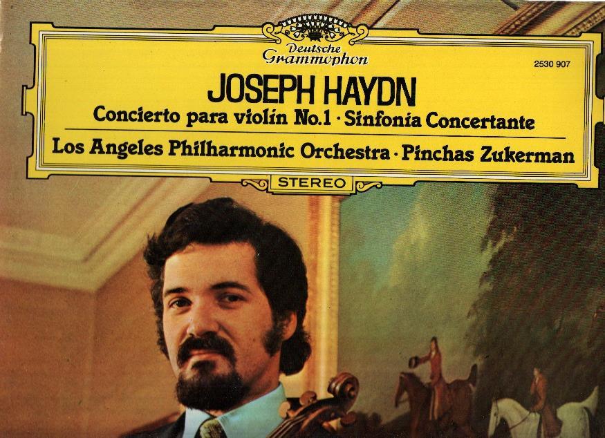 Disco/Vinilo-LP: HAYDN - Concierto para Violin No.1, Sinfonica Concertante (Deutsche Grammophon)