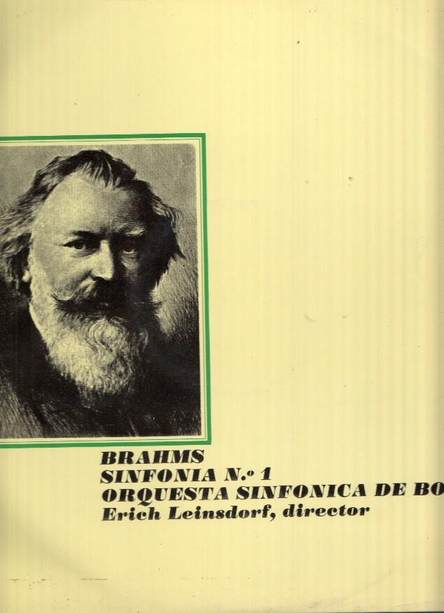 Disco/Vinilo-LP: BRAHMS - Sinfonia No.1 / Sinfonica de Boston (RCA)