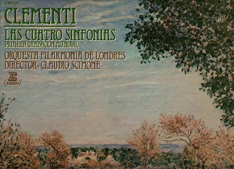 Disco/Vinilo-LP: CLEMENTI - LAS CUATRO SINFONIAS / VINILO DOBLE (Philips)