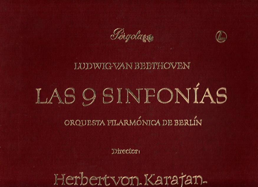 Disco/Vinilo-LP: BEETHOVEM - Las 9 Sinfonias / Orquesta Filarmonica de Berlin (Pergola)