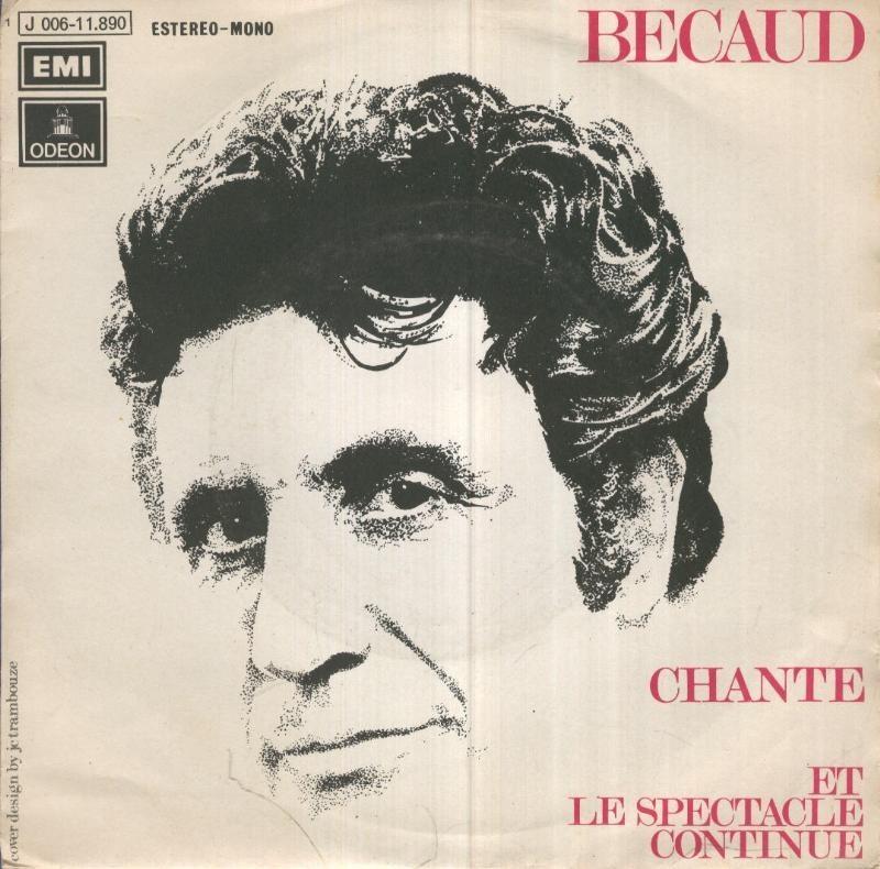 Disco Vinilo 45rpm: BECAUD - Chante