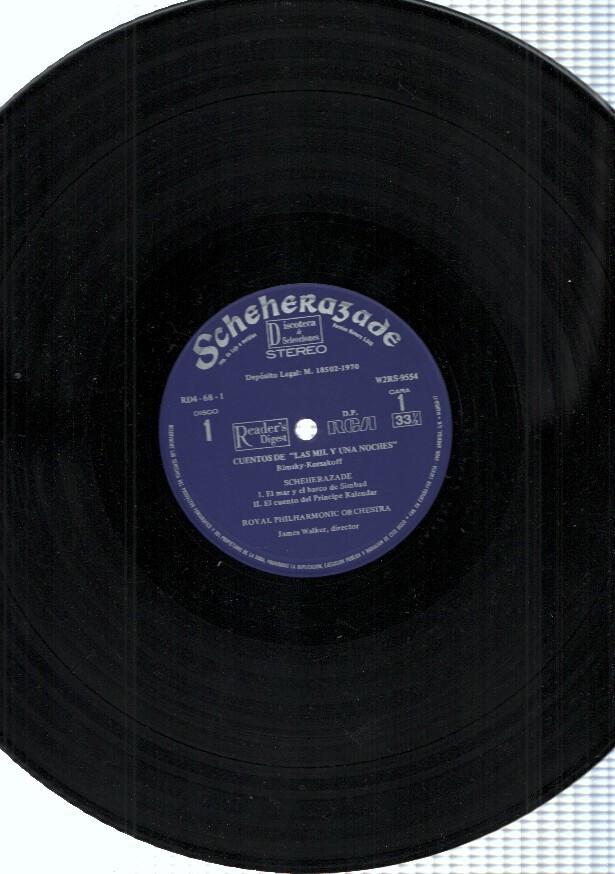 DISCO/VINILO: SHEHERAZADE, Un Festival de Musica Exotica: Disco Numero 01 (Readers Digest 1970)