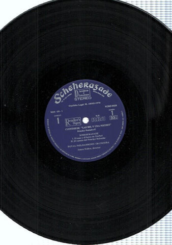 DISCO/VINILO: SHEHERAZADE, Un Festival de Musica Exotica: Disco Numero 01 (Readers Digest 1970)