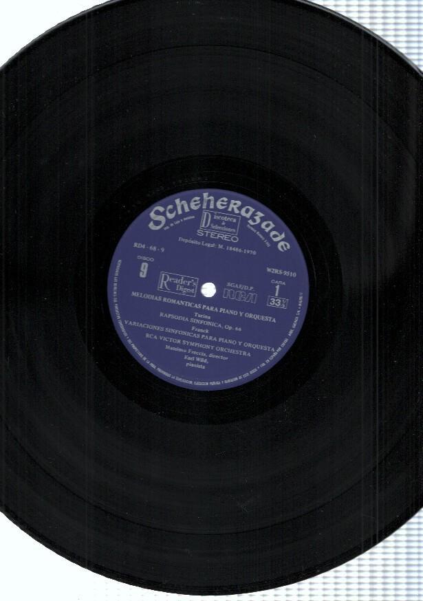 DISCO/VINILO: SHEHERAZADE, Un Festival de Musica Exotica: Disco Numero 09 (Readers Digest 1970)