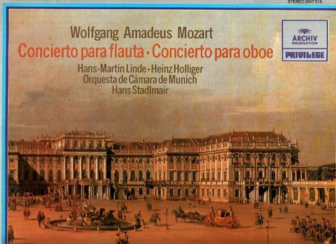 Disco/Vinilo-LP: MOZART - Concierto para Flauta / Concierto para Oboe (Archiv Produktion)