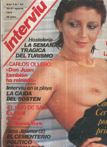 INTERVIU Numero 0067: CARMEN CERVERA, por vez primera