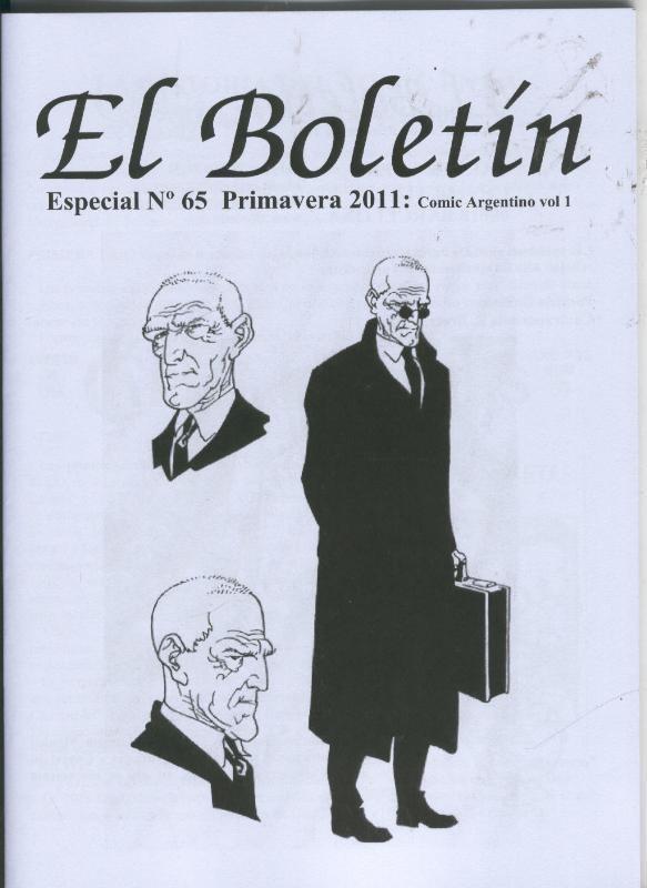 El Boletin Especial numero 065: Comic Argentino volumen 1: 1870-1950