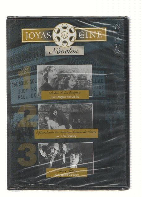 DVD-Cine: Joyas del Cine, Numero 13 (Novelas): Robin de los Bosques, El Jorobado de Nuestra Señora de Paris y Oliver Twist