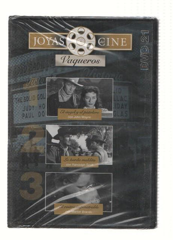 DVD-Cine: Joyas del Cine, Numero 21 (Vaqueros): El Angel y el Pistolero, La Horda Maldita, El Rostro Impenetrable