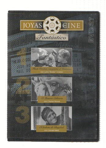 DVD-Cine: Joyas del Cine, Numero 27 (Fantastico): Flash Gordon Conquista el Universo, El Llanero Solitario, El Ladron de Bagdad
