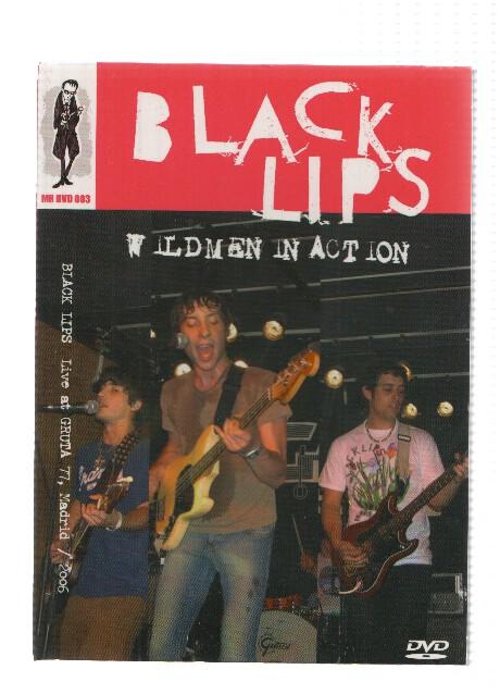 DVD-Musica: Munster DVD, Numero 03: BLACK LIPS - Wildmen in Action (Gruta 77, Madrid 2006)