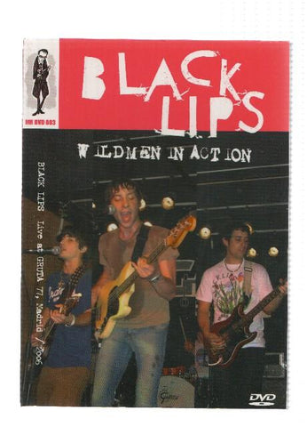 DVD-Musica: Munster DVD, Numero 03: BLACK LIPS - Wildmen in Action (Gruta 77, Madrid 2006)