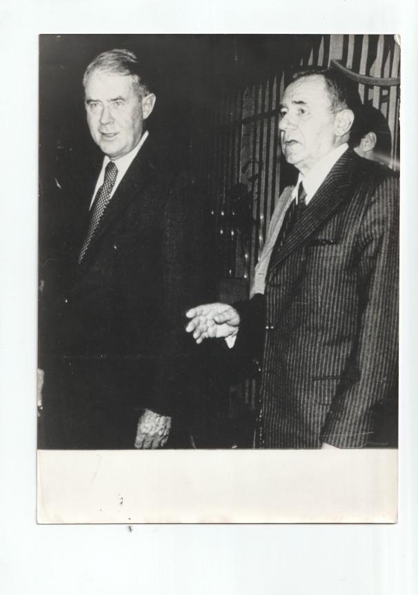 Foto Prensa numero 190: Cyrus Vance y Andrei Gromyko