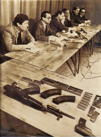 Foto Prensa numero 162: Rueda prensa secuestro aereo del 29.10.1979