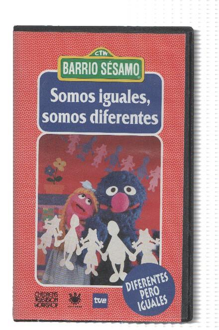 Serie VHS: BARRIO SESAMO, Numero 20: SOMOS IGUALES, SOMOS DIFERENTES