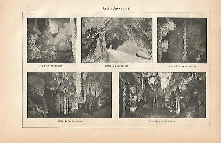 LAMINA ESPASA 5624: Cuevas de ArtaBaleares