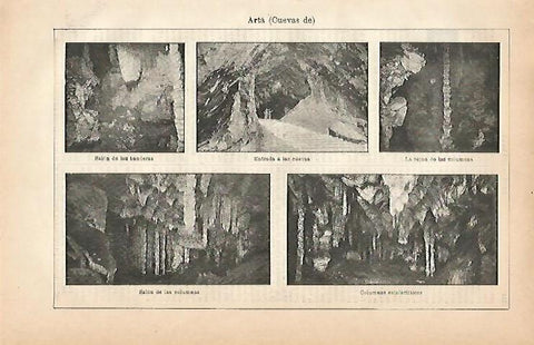 LAMINA ESPASA 5624: Cuevas de ArtaBaleares