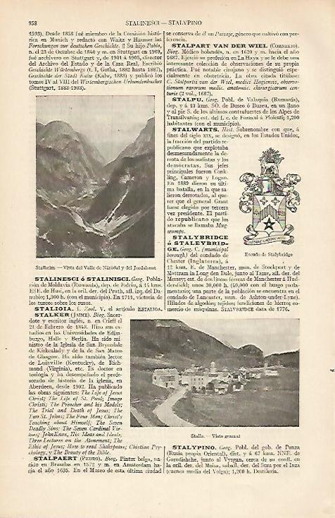 LAMINA ESPASA 7418: Valle de Narodal Noruega