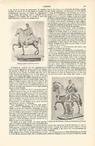 LAMINA ESPASA 8222: Estatua ecuestre de Marco Aurelio y de Guillermo I 