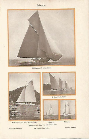 LAMINA ESPASA 9695: Balandros de Alfonso XIII