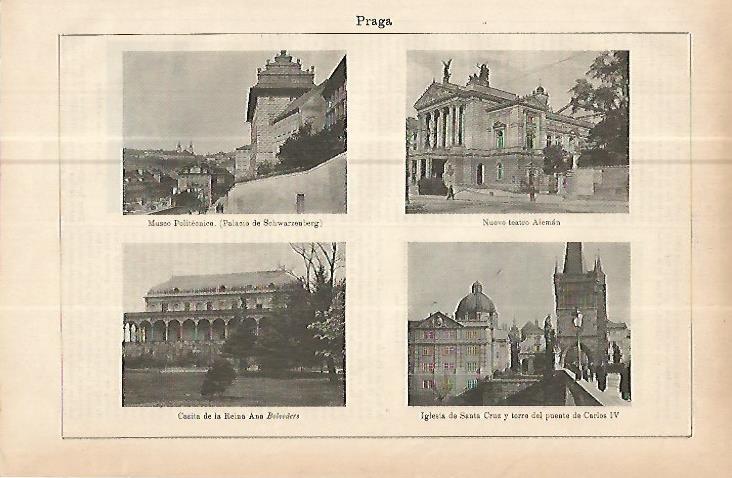 LAMINA ESPASA 10641: Edificios de Praga