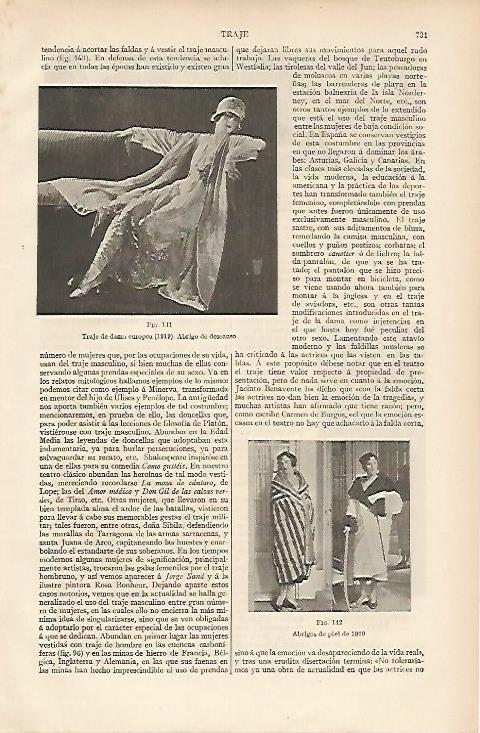 LAMINA ESPASA 11075: Abrigo de descanso de 1919