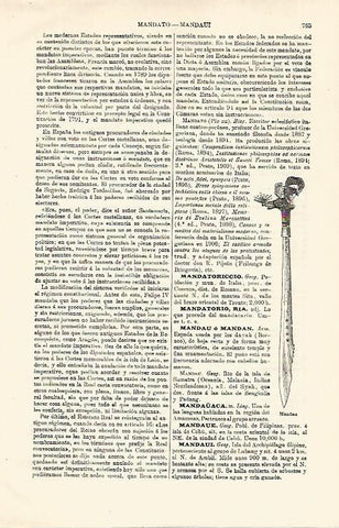 LAMINA ESPASA 18605: Mandau