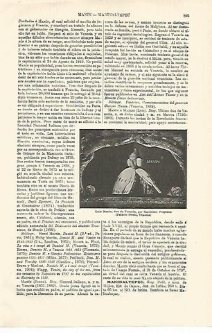 LAMINA ESPASA 18631: El dux de Venecia por Prepiano