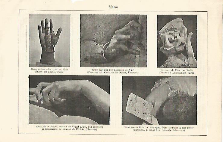 LAMINA ESPASA 18638: Mano