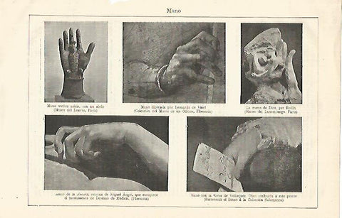 LAMINA ESPASA 18638: Mano