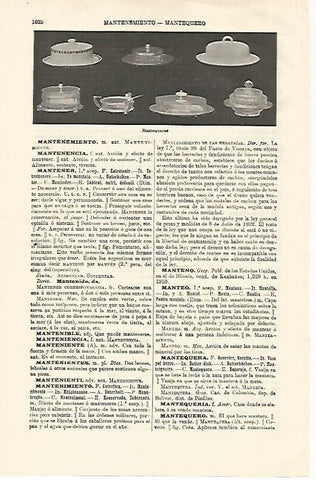 LAMINA ESPASA 18662: Mantequeras