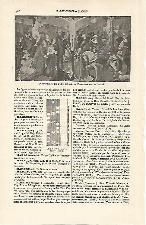 LAMINA ESPASA 18753: La Crucifixion por Marees
