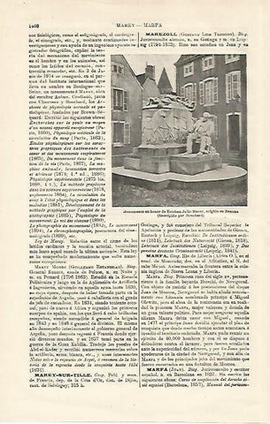LAMINA ESPASA 18754: Monumento esculpido por Bouchard